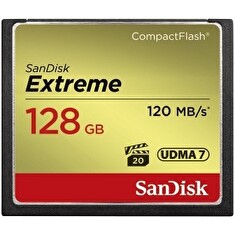 CF 128GB paměťová karta Compact Flash Extreme (120 MB/s) UDMA 7 Sandisk - 124095