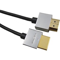PREMIUMCORD Kabel Slim HDMI kabel, 0.5m, High Speed + Ethernet (v1.4), zlacené konektory