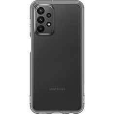 Samsung Poloprůhledný zadní kryt A23 5G Black