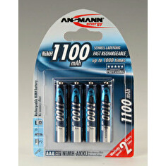 Ansmann akumulátor AAA NiMH 1100 mAh (4 ks)
