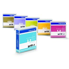 Overland-Tandberg LTO-8 Data Cartridge 12TB/30TB includes barcode labels (5-pack; contains 5 pieces)