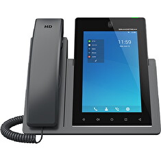 Grandstream GXV3470 SIP video telefon 7" IPS bar.dotyk.displ., Android11, 16 SIP úč. BT, WiFi