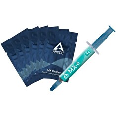 ARCTIC MX-6 teplovodivá pasta 4g + 6 kusů Arctic MX Cleaner