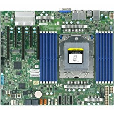 SUPERMICRO MB 1xSP5 (Epyc 9004), 12x DDR5, 8x SATA+6x NVMe/16xSATA+4xNVMe, 2x M.2, PCIe 5.0 (3 x16, 2 x8), 2x10Gb,IPMI
