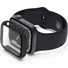 Belkin ochrana displeje 2v1 pro Apple Watch Série 4/5/6/SE/7/8, 44/45mm, černé - NOVÁ VERZE