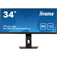 iiyama ProLite/XUB3493WQSU-B5/34"/IPS/3440x1440/75Hz/4ms/Black/3R