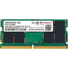 Transcend paměť 16GB JM DDR5 5600 SO-DIMM 1Rx8 2Gx8 CL46 1.1V