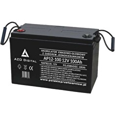Baterie olověná 12V 100Ah AZO