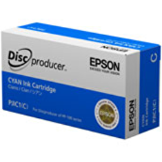EPSON Ink Cartridge for Discproducer, Cyan