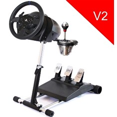 Wheel Stand Pro DELUXE V2, stojan na volant a pedály pro Thrustmaster T300RS, TX, TMX, T150 a T500