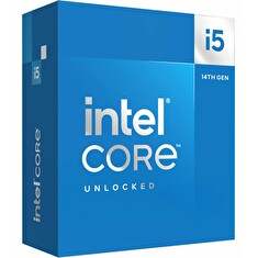 INTEL Core i5-14600K / Raptor Lake R / LGA1700 / max. 5,3GHz / 6P+8E/20T / 24MB / 125W TDP / UHD 770 / BOX