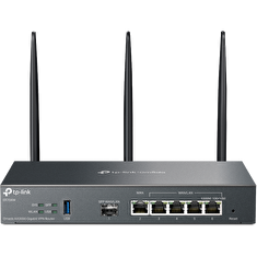 Router TP-Link ER706W VPN WiFi 6, 1x GWAN + 4x GWAN/LAN + 1x GWAN/LAN SFP, USB, Omáda SDN