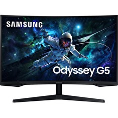 Samsung Odyssey G5/G55C/32"/VA/QHD/165Hz/1ms/Black/2R