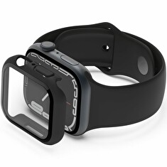Belkin ochrana displeje 2v1 pro Apple Watch Série 4/5/6/SE/7/8/9, 40/41mm, černé - NOVÁ VERZE