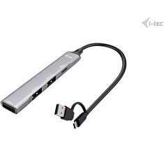 I-Tec USB-A/USB-C Metal HUB 1x USB-C 3.1 + 3x USB 2.0