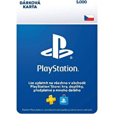 ESD CZ - PlayStation Store el. peněženka - 5000 Kč