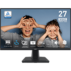 MSI monitor PRO MP275Q, 27" IPS/2560 x 1440 (WQHD)/100Hz/1ms/2x HDMI/DP