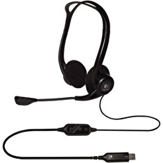 LOGITECH Headset Stereo PC 960/ drátová sluchátka + mikrofon/ USB/ černá