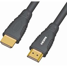 PremiumCord Kabel HDMI A - HDMI A M/M 1m,zlac.kon.