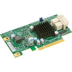 SUPERMICRO Supermicro add on card Low Profile 6.4Gb/s Dual-Port NVMe Internal Host Bus Adapter