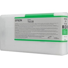 Epson inkoustová náplň/ C13T653B00/ StylusPro4900/ Zelená/ 200ml