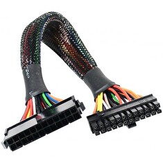 Prodlužovací kabel 24 pin(M) na 20+4 pin(F) - 30cm