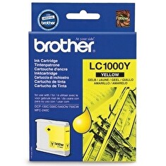 BROTHER inkoustová náplň LC-1000Y/ Žlutá