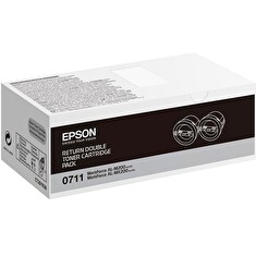 Epson tonerová kazeta AcuLaser C13S050711/ M200/ MX200/ 2x 2500 stran/ Černá