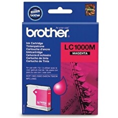 BROTHER inkoustová náplň LC-1000M/ Purpurová