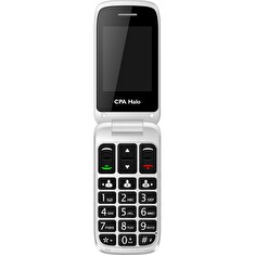 CPA mobilní telefon HALO 15 2,4" barevný/ véčko/FM rádio - černý