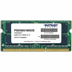 Patriot 8GB Signature Line 1600MHz DDR3 SODIMM