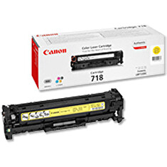 Canon toner CRG-718Y/ LBP-7200/ 7660/ 7680/ MF-80x0/ 2900 stran/ Žlutý