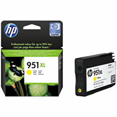 HP (951XL) inkoustová kazeta žlutá, CN048AE originál