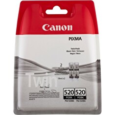 Canon PGI-520BK Twin Pack (PGI520BKTWIN) - inkoust černý pro Canon Pixma MP540, MP6x0