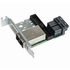 SUPERMICRO 8-port Mini SAS HD Int-to-Ext cable adapter w/ LP bracket