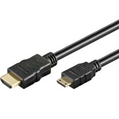 PremiumCord Kabel HDMI A - HDMI mini C, 1m