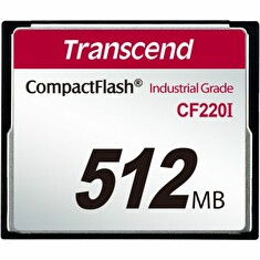 Transcend Paměťová karta Industrial CF CF220I 512MB
