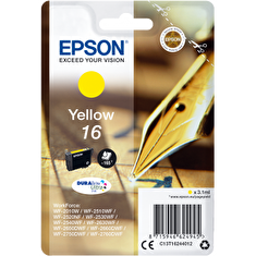 Epson Singlepack Yellow 16 DURABrite Ultra Ink