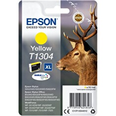Epson inkoustová náplň/ Singlepack T1304 DURABrite Ultra Ink/ XL Žlutá