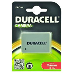 DURACELL Baterie - DRC10L pro Canon NB-10L, černá, 820 mAh, 7.4 V