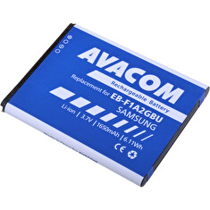 Náhradní baterie AVACOM do mobilu Samsung i9100 Li-ion 3,7V 1650mAh (náhrada EB-F1A2GBU)