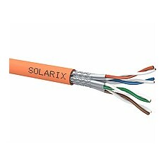 Solarix Instalační kabel CAT7 SSTP LSOH Eca 500m/cívka SXKD-7-SSTP-LSOH