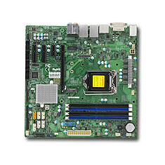 SUPERMICRO MB 1xLGA1151 (i7), Q170,DDR4,6xSATA3,PCIe 3.0 (1 x16, 2 x4, 1 x1),1x M.2,HDMI,DP,DVI,Audio