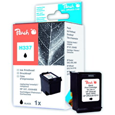 Inkoust Peach C9364E, No.337 kompatibilní černý PI300-148 pro HP DeskJet D4160 (595 str./5%, 19ml)