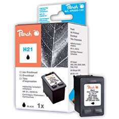 Inkoust Peach C9351AE, No.21XL kompatibilní černý PI300-144 pro HP Deskjet 3920 (520str./5%,21ml)