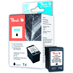 Inkoust Peach C6656A, No.56 kompatibilní černý PI300-12 pro HP Deskjet 5550 (620 str./5%, 23ml)