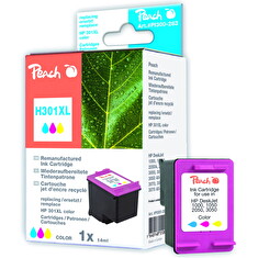 Inkoust Peach CH564EE No.301XL kompatibilní barevný PI300-283 pro HP DJ 1000, 1050, 1055, 2050, 2510, 3000, 3050, 3052