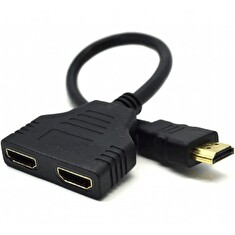 Gembird adaptér HDMI (AM) - HDMI (AF) x2 (splitter)