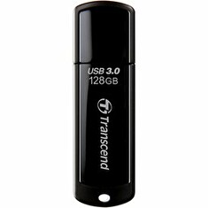 Transcend JetFlash 700 - Jednotka USB flash - 128 GB - USB 3.0 - černá