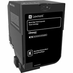 Lexmark Corporate - Vysoká výtěžnost - černá - originál - kazeta s barvivem LCCP, LRP - pro Lexmark CX725de, CX725dhe, CX725dthe